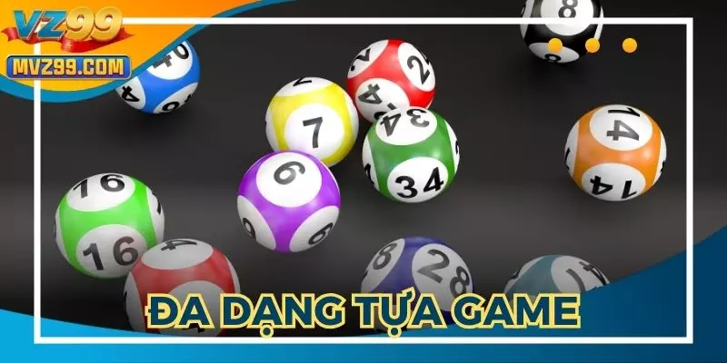 Đa dạng tựa game hấp dẫn được cung cấp