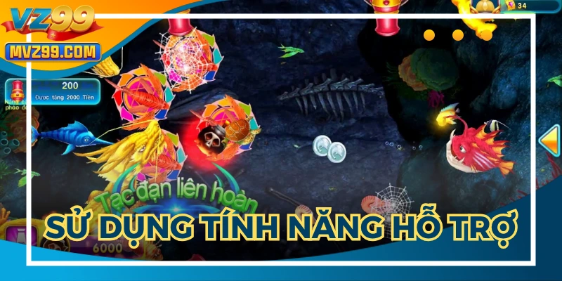 Kết hợp tính năng hỗ trợ để hạ gục nhanh