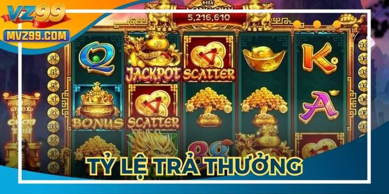 Tỷ lệ trả thưởng theo quy định khi giành chiến thắng